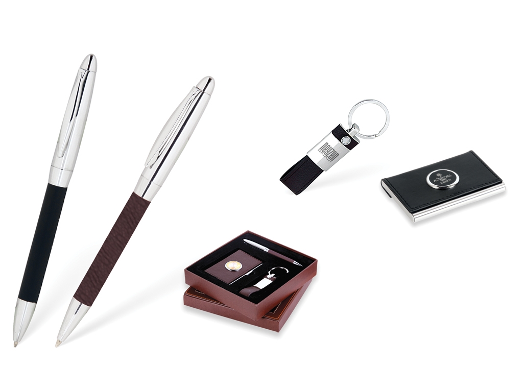 Card Cases-Keychain-Ballpoint Pen Set